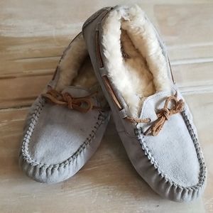 UGG Suede slippers size 8